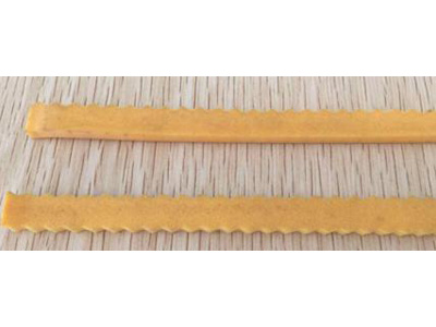 德国进口波浪型沟姆条(黄) 德国进口波浪型沟姆条(黄)